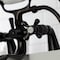 Kingston Brass KS227ORB Deck Mount Clawfoot Tub Faucet with Hand Shower, Oil Rubbed Bronze KS227ORB - alternate 3